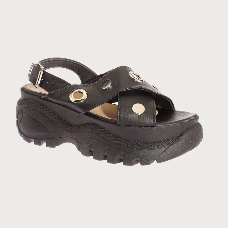SANDALIAS MUJER VIA FRANCA PLATAFORMA NEGRO VÍA FRANCA ART. 5NLX011A - 1