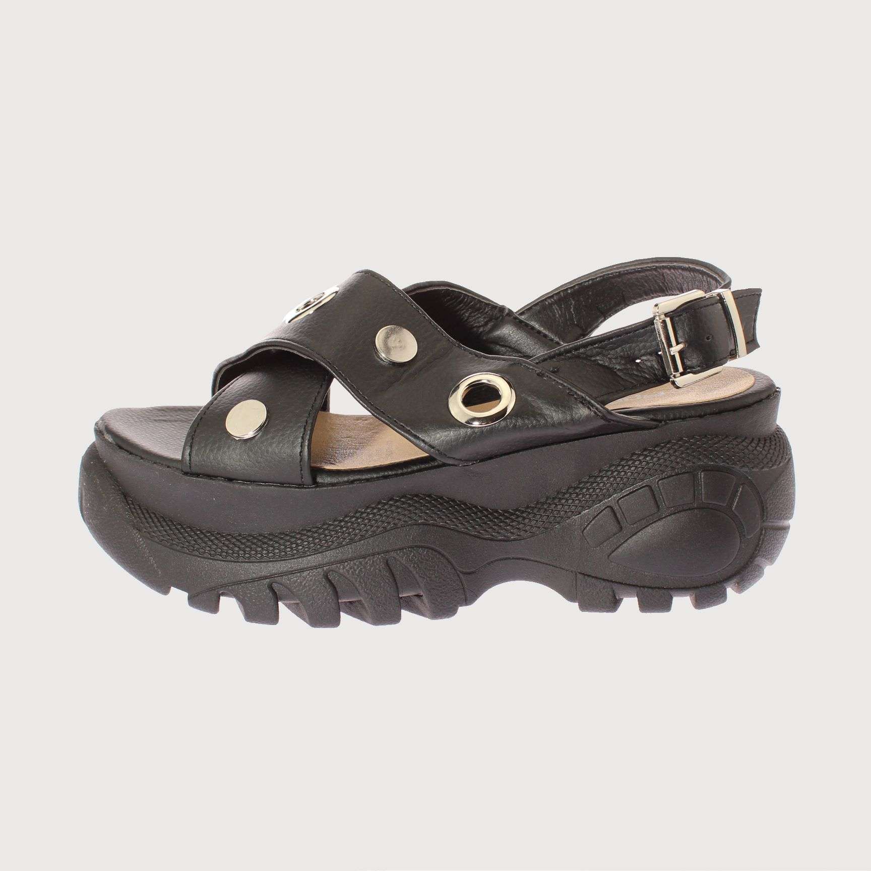 SANDALIA PLATAFORMA NEGRO VIA FRANCA ART. 5NLX011ABLACK - 2