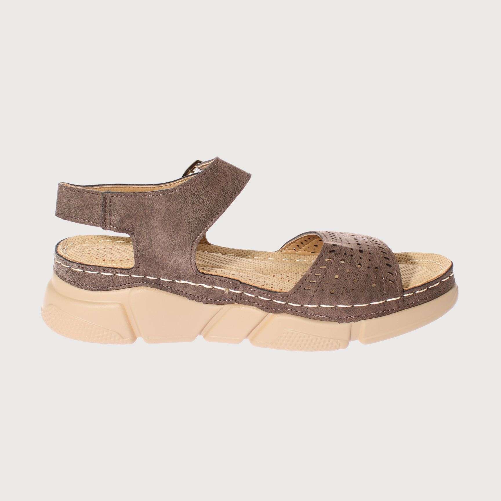 SANDALIAS MUJER VIA FRANCA CONFY CAFÉ VÍA FRANCA ART. 52108B0599DKBROWN - 4