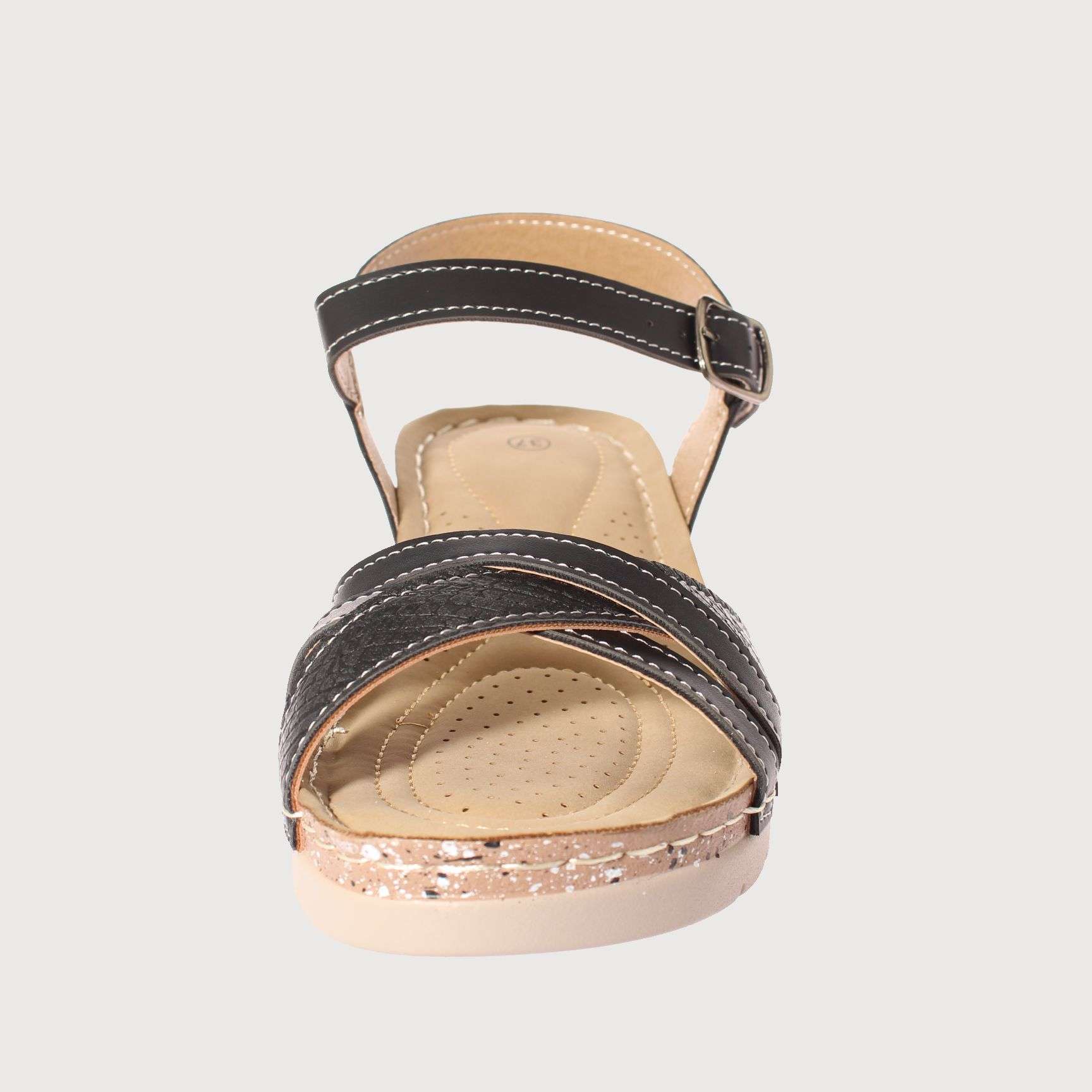 SANDALIAS MUJER VIA FRANCA CONFY NEGRO VÍA FRANCA ART. 52108B0598 - 3