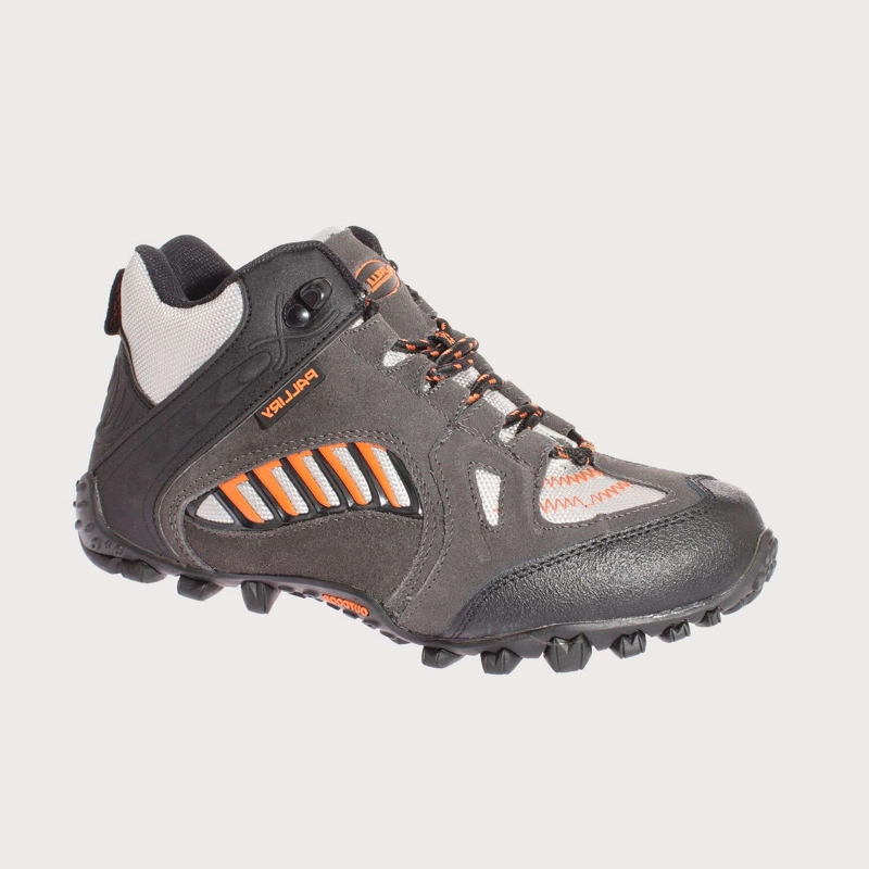ZAPATILLAS NIÑO VIA FRANCA OUTDOOR GRIS CUERO ART. 3HY01007A - 1