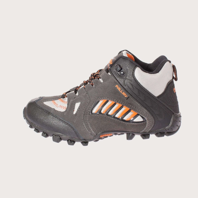 ZAPATILLAS NIÑO VIA FRANCA OUTDOOR GRIS CUERO ART. 3HY01007A - 2