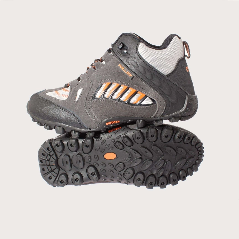 ZAPATILLAS NIÑO VIA FRANCA OUTDOOR GRIS CUERO ART. 3HY01007A - 5