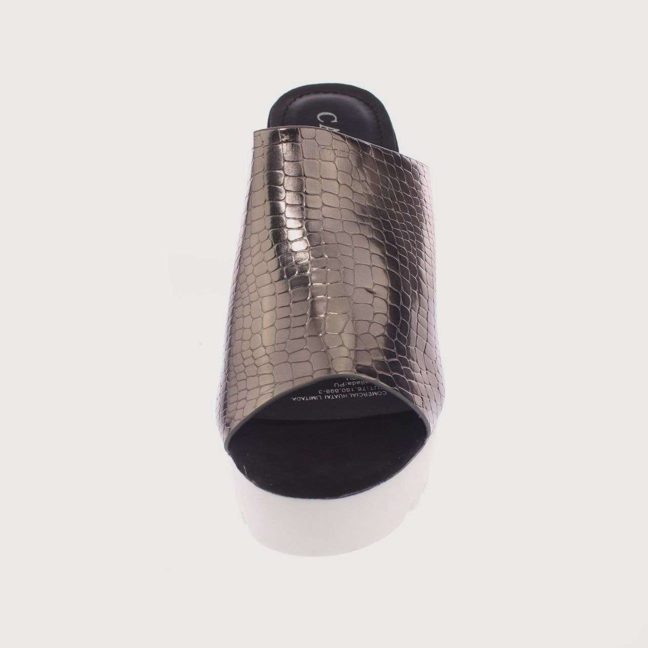 SANDALIAS MUJER VIA FRANCA PLATA CARBIN ART. 5YJ037GON - 3