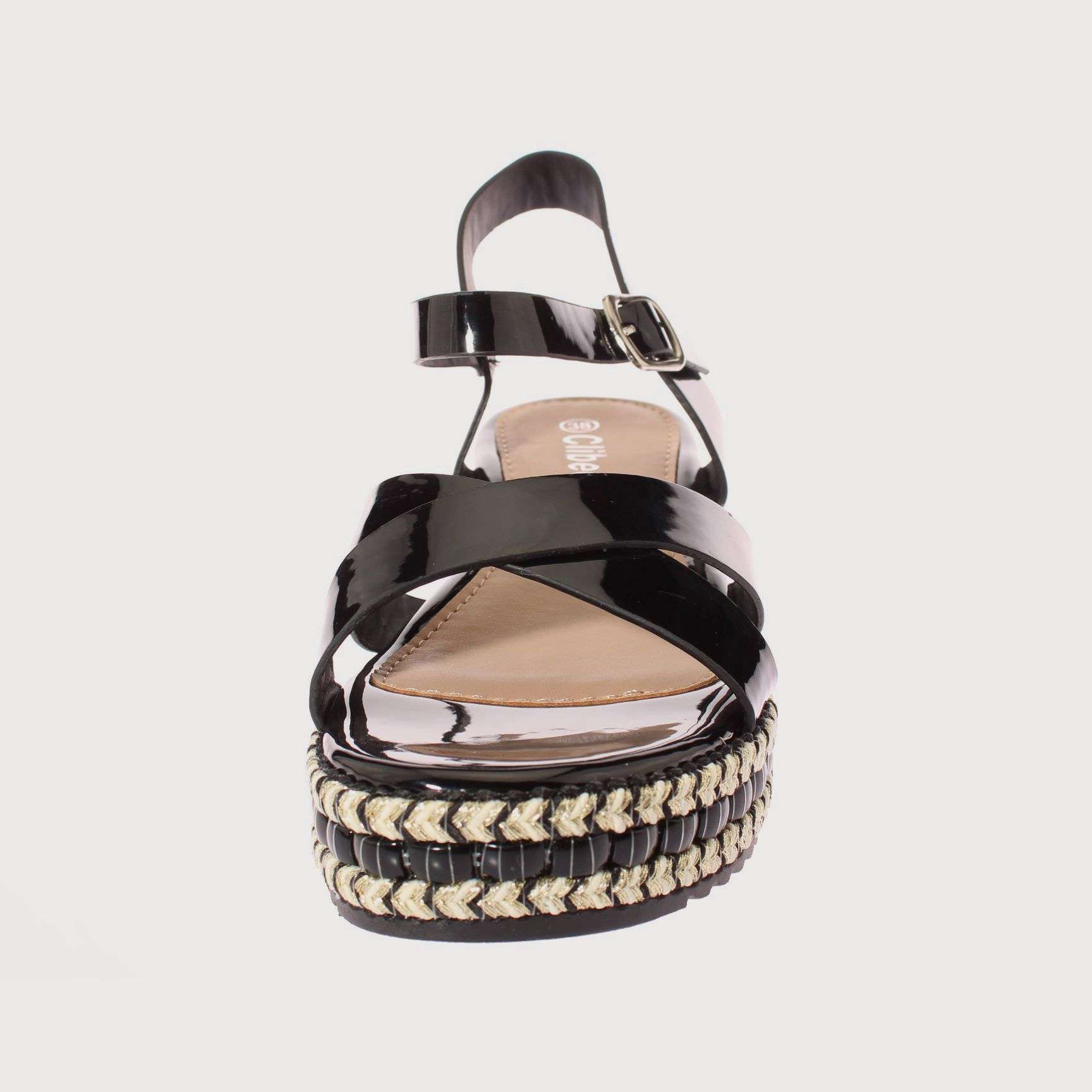 SANDALIA PLATAFORMA NEGRO VIA FRANCA ART. 5K2BLACK - 3