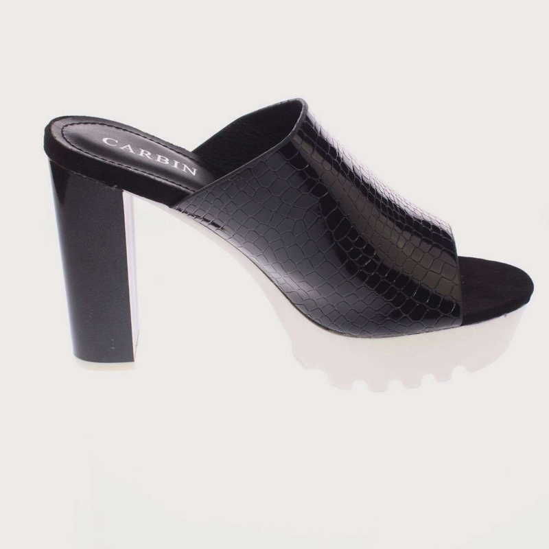 SANDALIAS MUJER VIA FRANCA NEGRO CARBIN ART. 5YJ037 - 4