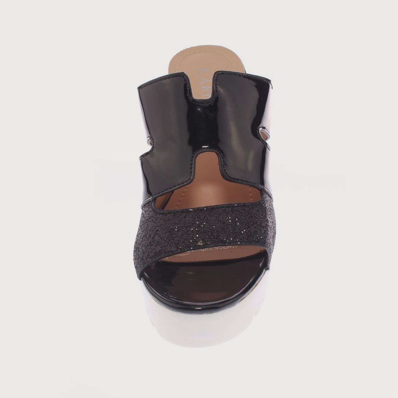 SANDALIAS MUJER VIA FRANCA NEGRO CARBIN ART. 5YJ038 - 3