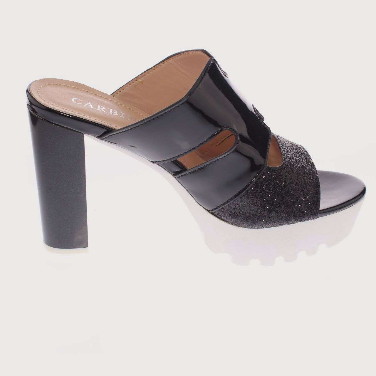 SANDALIAS MUJER VIA FRANCA NEGRO CARBIN ART. 5YJ038 - 4