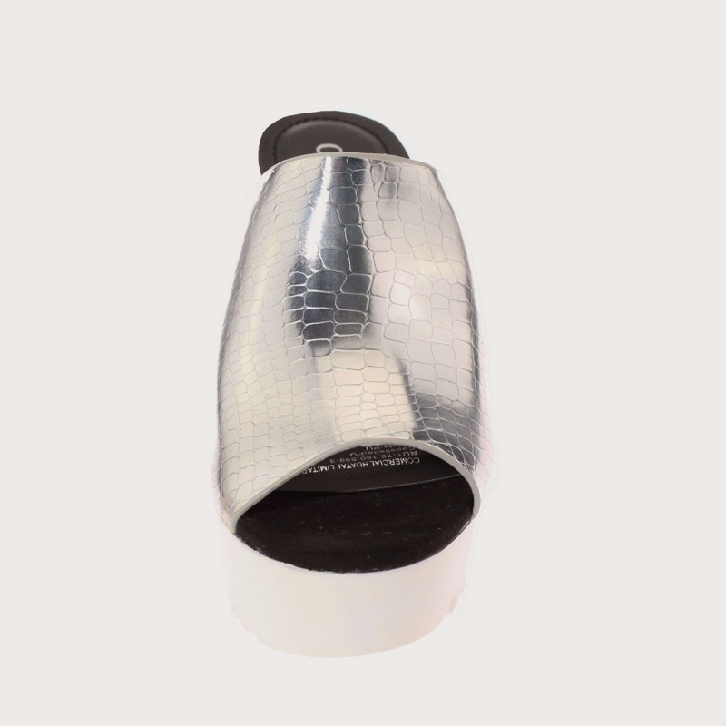 SANDALIAS MUJER VIA FRANCA PLATA CARBIN ART. 5YJ037SILVER - 3