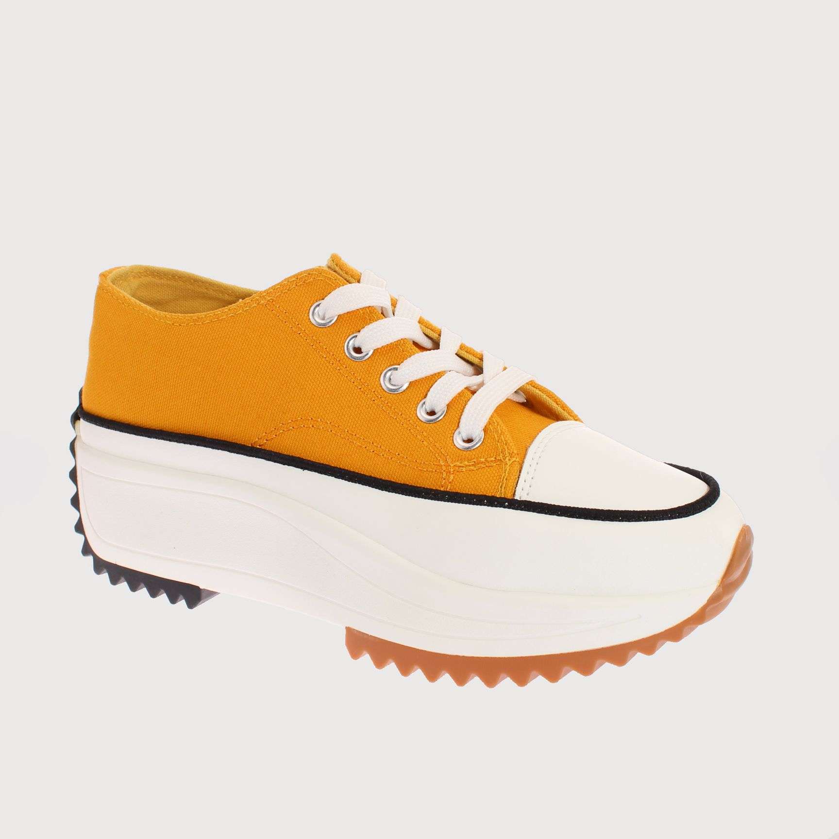 ZAPATILLAS MUJER VIA FRANCA CASUALES AMARILLO LONA ART. 5LA20YELLOW - 1