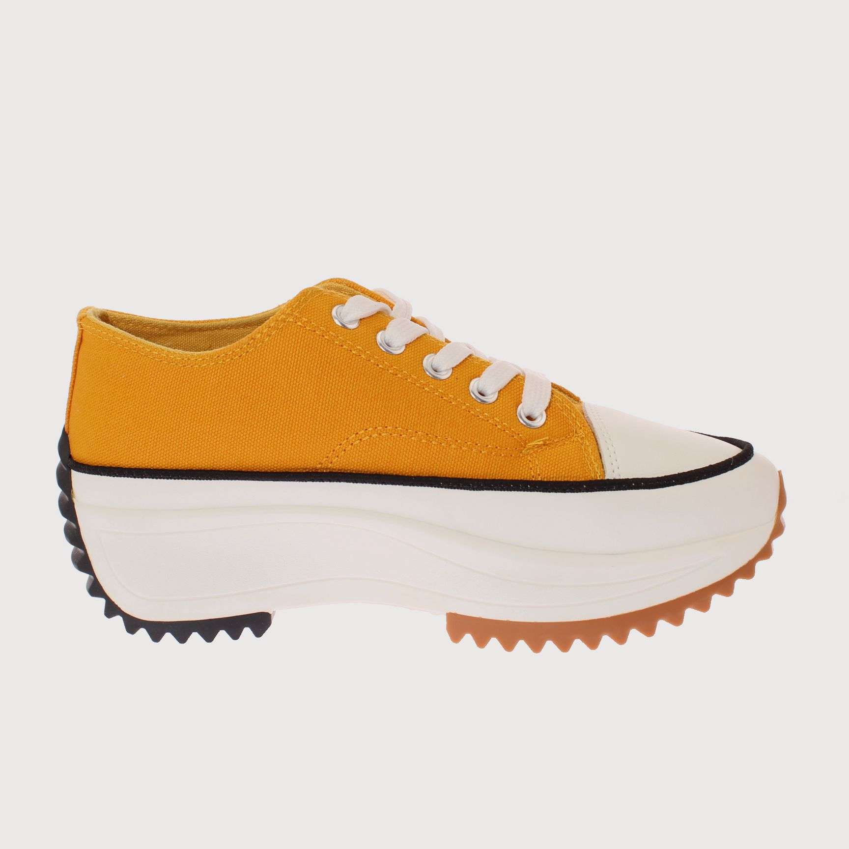 ZAPATILLAS MUJER VIA FRANCA CASUALES AMARILLO LONA ART. 5LA20YELLOW - 4