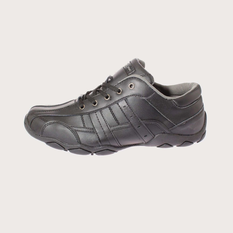 ZAPATILLAS HOMBRE VIA FRANCA ESCOLARES NEGRO CUERO ART. 8RC21328BLACK - 2