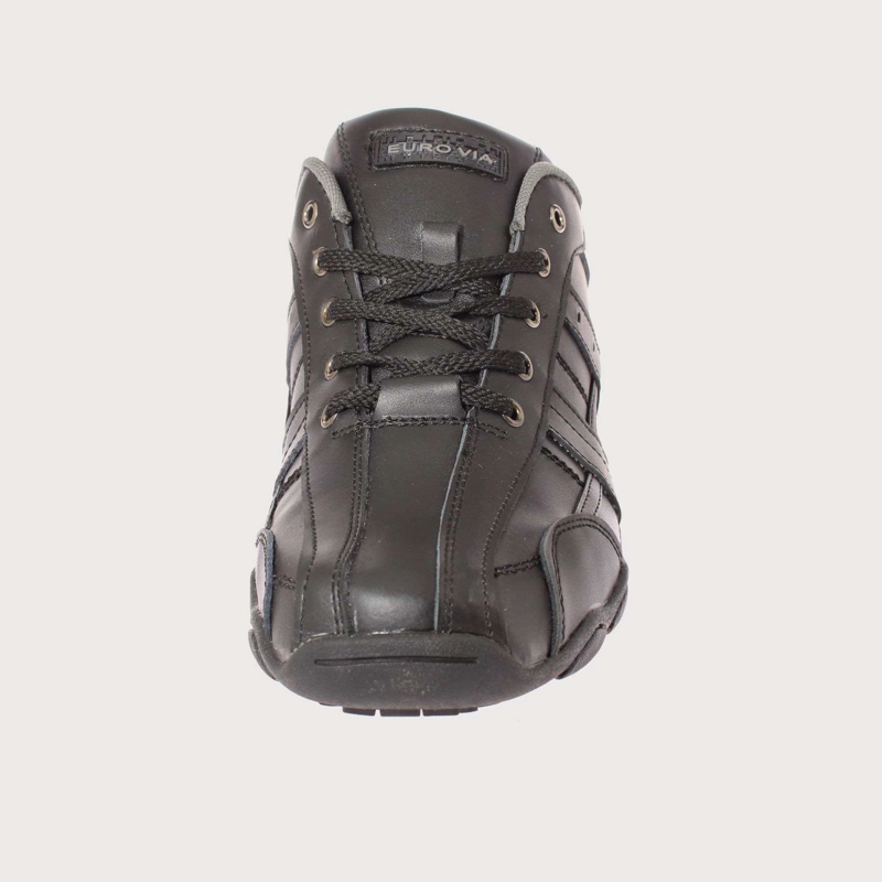 ZAPATILLAS HOMBRE VIA FRANCA ESCOLARES NEGRO CUERO ART. 8RC21328BLACK - 3