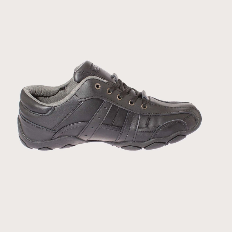 ZAPATILLAS HOMBRE VIA FRANCA ESCOLARES NEGRO CUERO ART. 8RC21328BLACK - 4