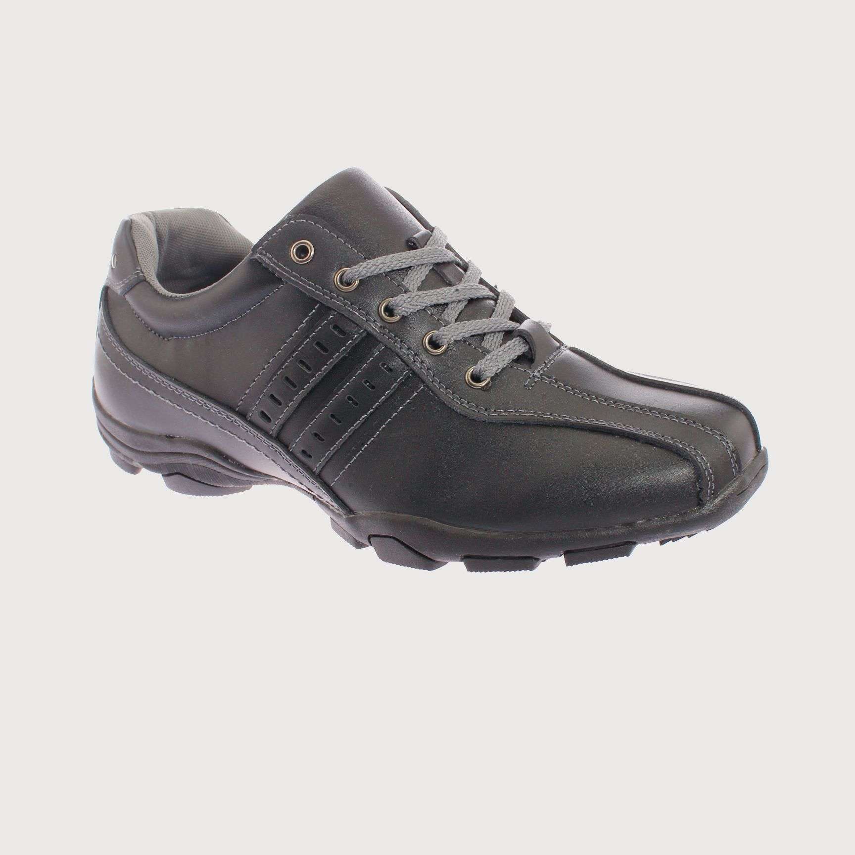 ZAPATILLAS HOMBRE VIA FRANCA ESCOLARES NEGRO CUERO ART. 8RC62321BLACK - 1