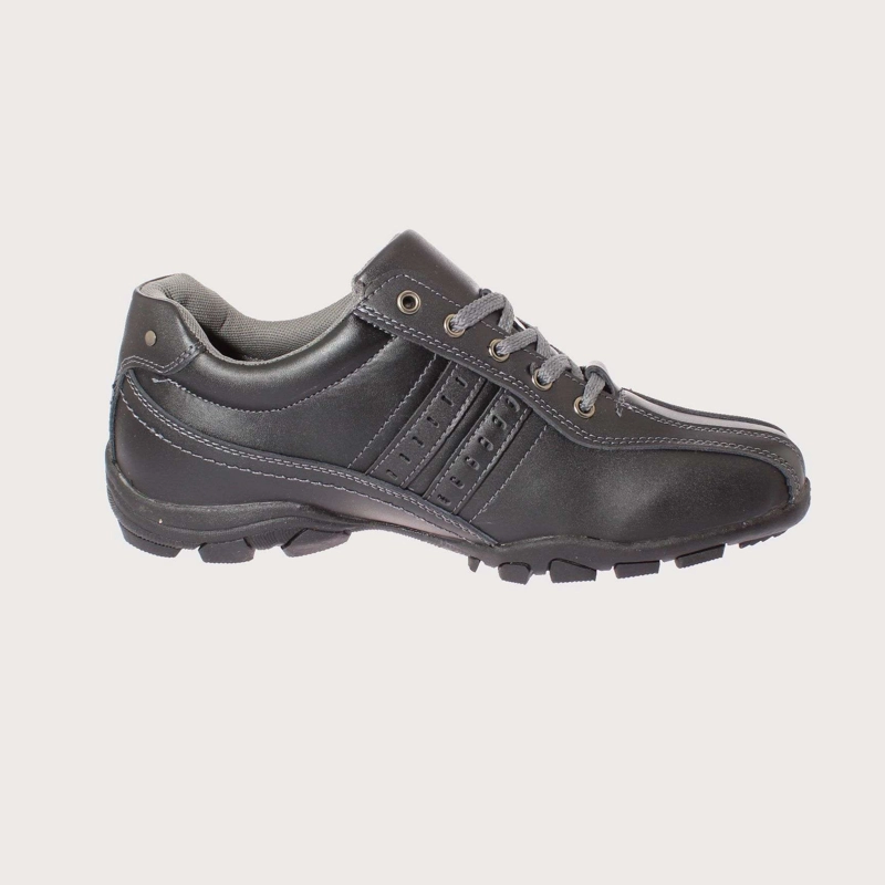 ZAPATILLAS HOMBRE VIA FRANCA ESCOLARES NEGRO CUERO ART. 8RC62321BLACK - 4