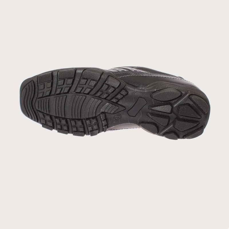 ZAPATILLAS HOMBRE VIA FRANCA ESCOLARES NEGRO CUERO ART. 8RC62321BLACK - 5