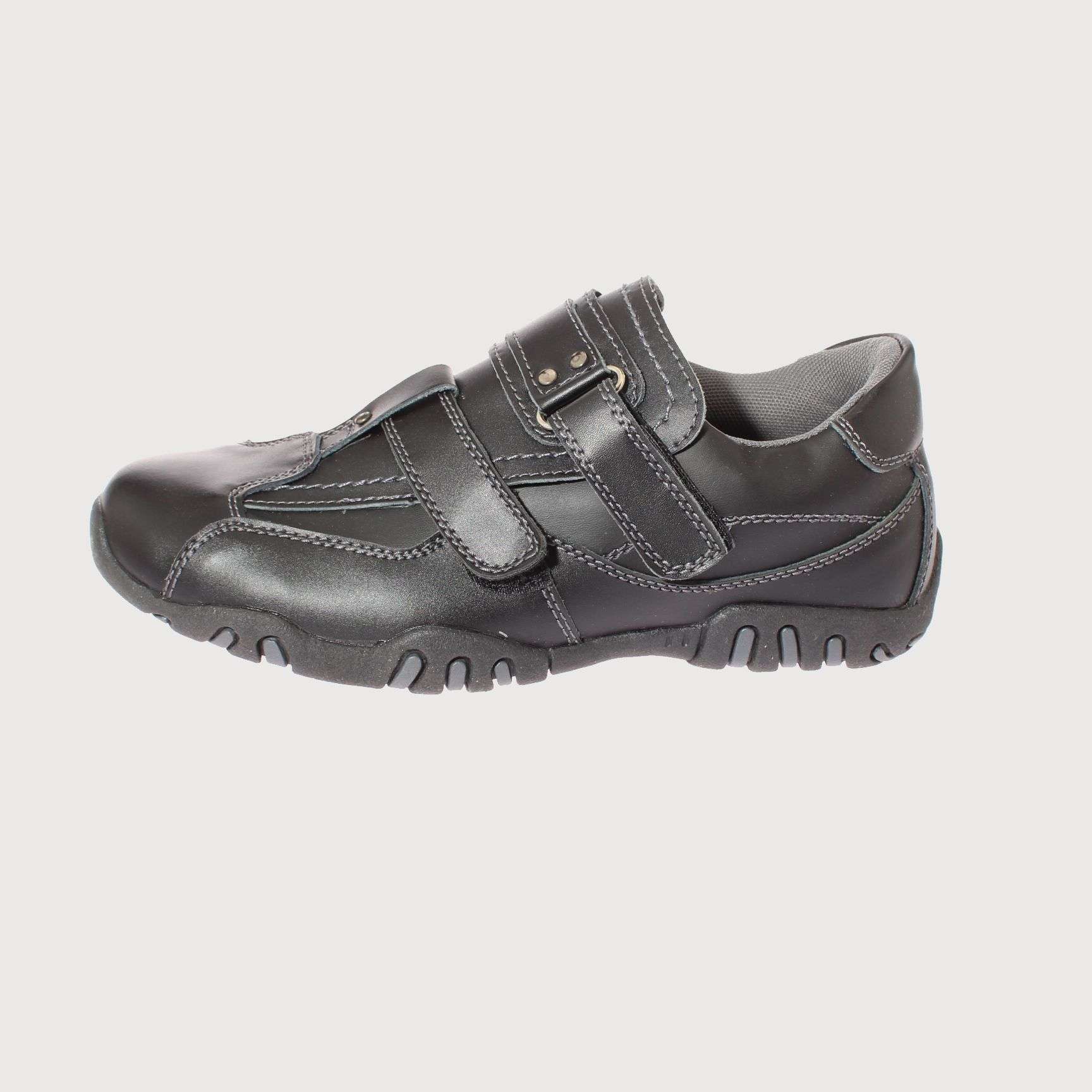 ZAPATILLAS HOMBRE VIA FRANCA ESCOLARES NEGRO CUERO ART. 8RCL21061BLACK - 2