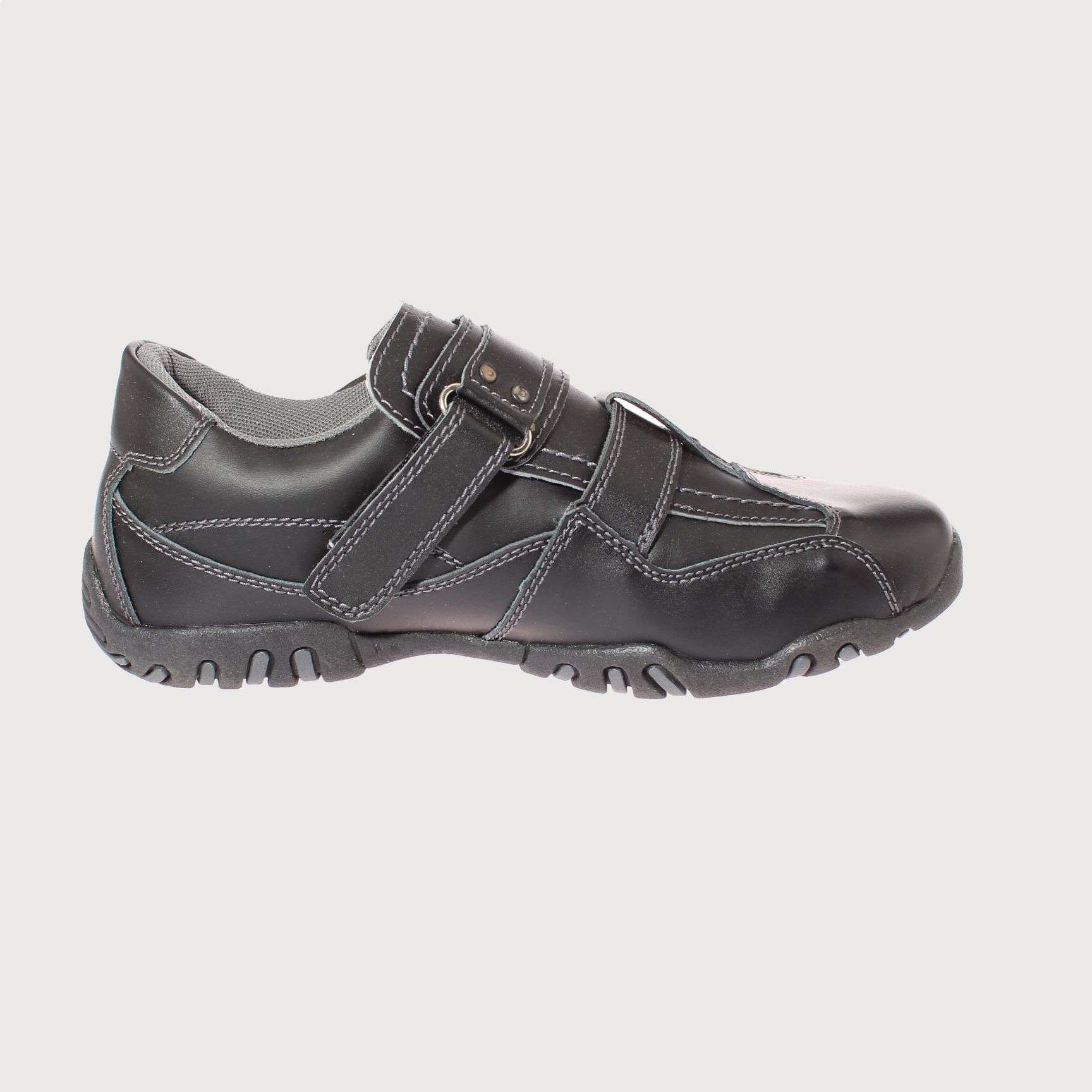 ZAPATILLAS HOMBRE VIA FRANCA ESCOLARES NEGRO CUERO ART. 8RCL21061BLACK - 4