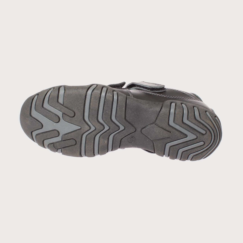 ZAPATILLAS HOMBRE VIA FRANCA ESCOLARES NEGRO CUERO ART. 8RCL21061BLACK - 5