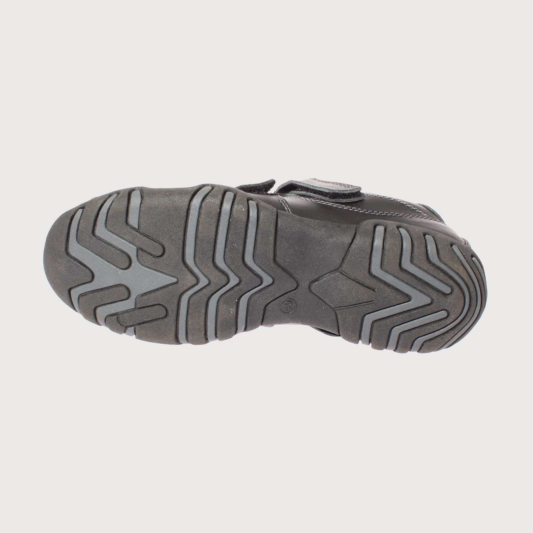 ZAPATILLAS HOMBRE VIA FRANCA ESCOLARES NEGRO CUERO ART. 8RCL21061BLACK - 5