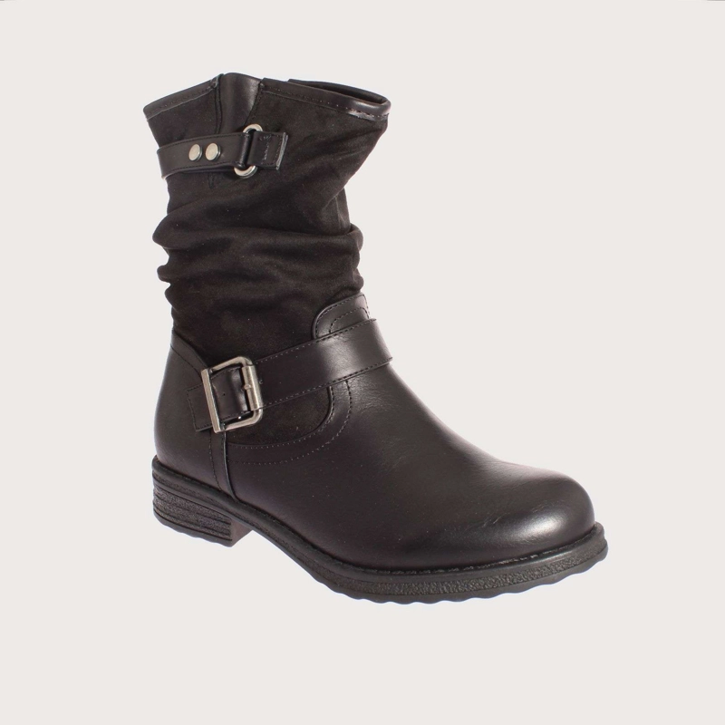 BOTAS MUJER VÍA FRANCA NEGRO ART. 512082456BLACK - 1