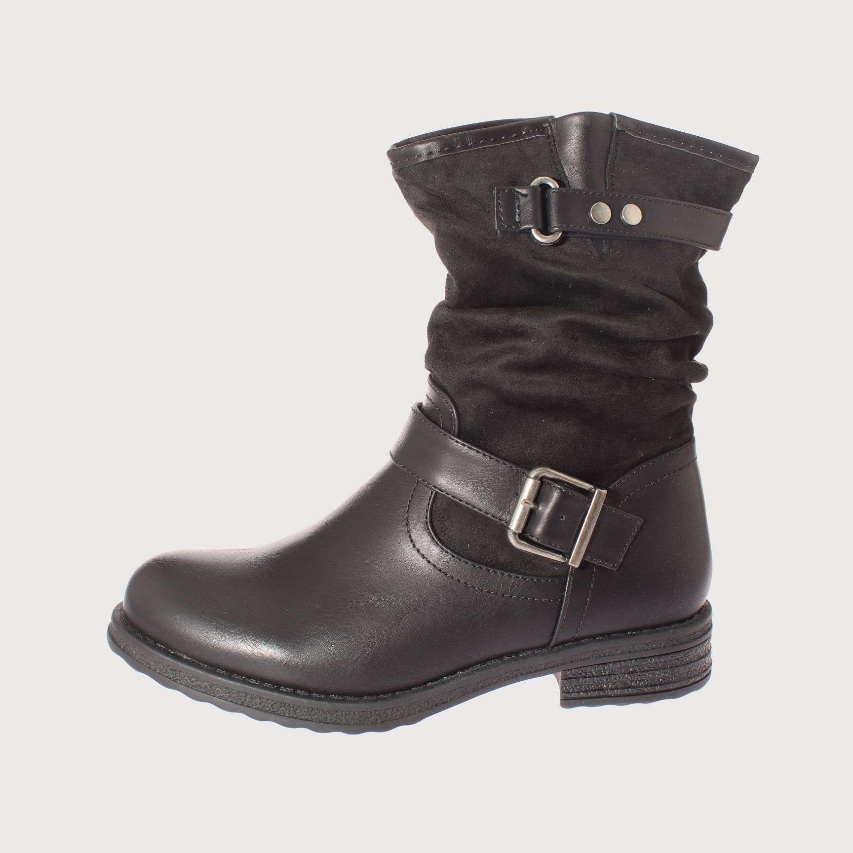 BOTAS MUJER VÍA FRANCA NEGRO ART. 512082456BLACK - 2