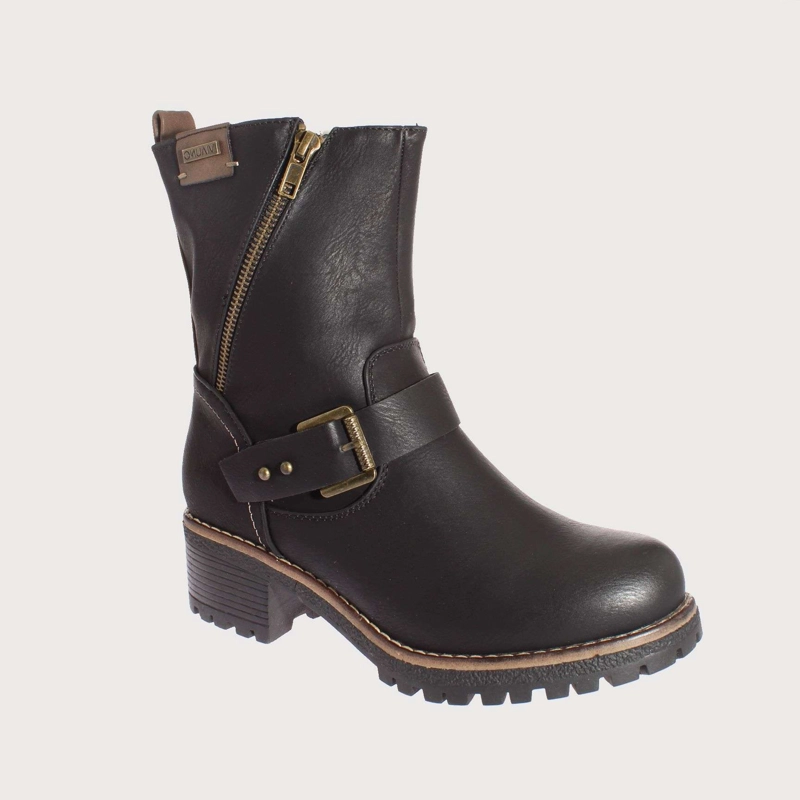 BOTAS MUJER VÍA FRANCA NEGRO ART. 512082416BLACK - 1
