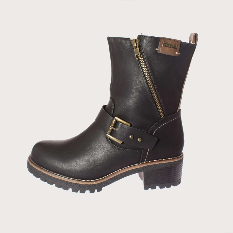 BOTAS MUJER VÍA FRANCA NEGRO ART. 512082416BLACK - 2