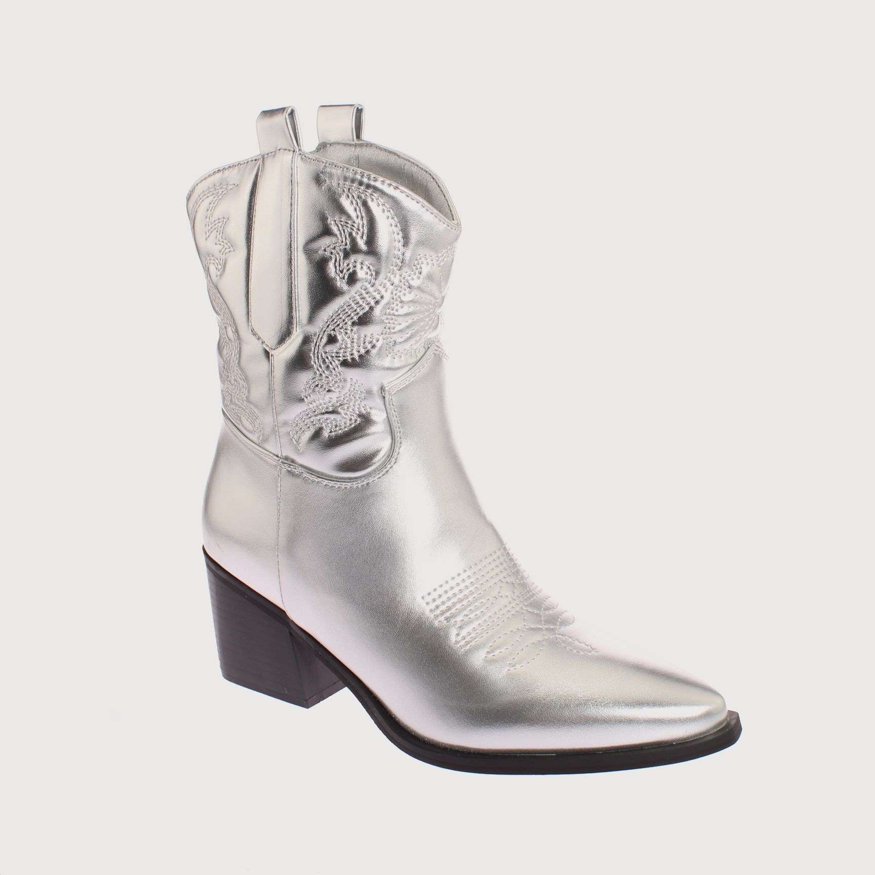 BOTAS MUJER VÍA FRANCA VAQUERA ANDARINA ART. 5CC248SILVER - 1