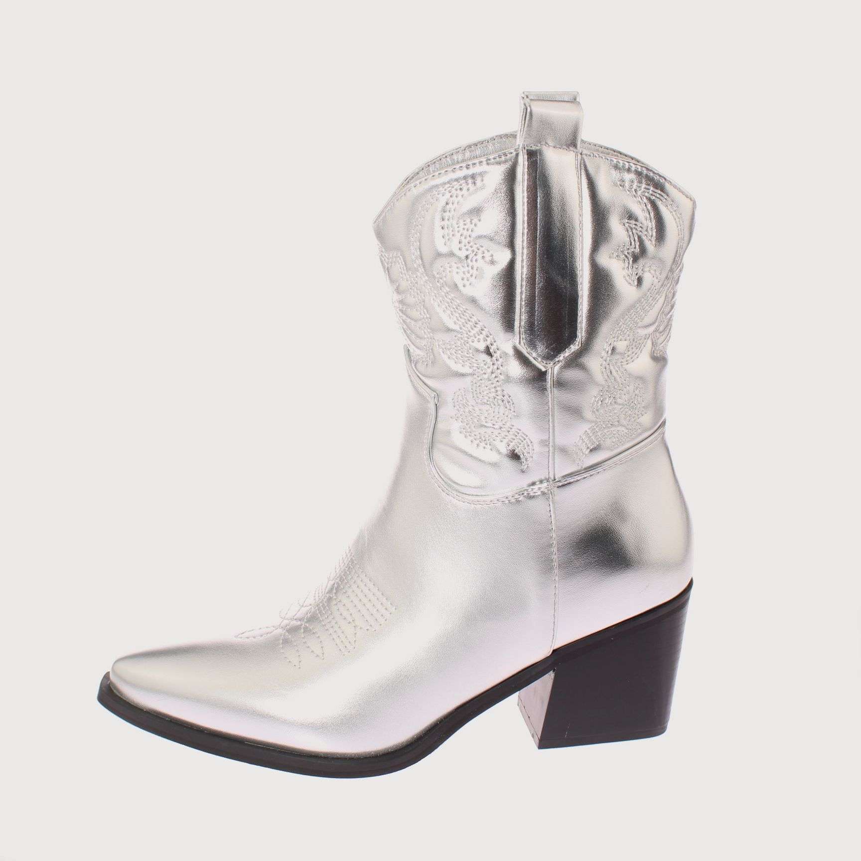 BOTAS MUJER VÍA FRANCA VAQUERA ANDARINA ART. 5CC248SILVER - 2
