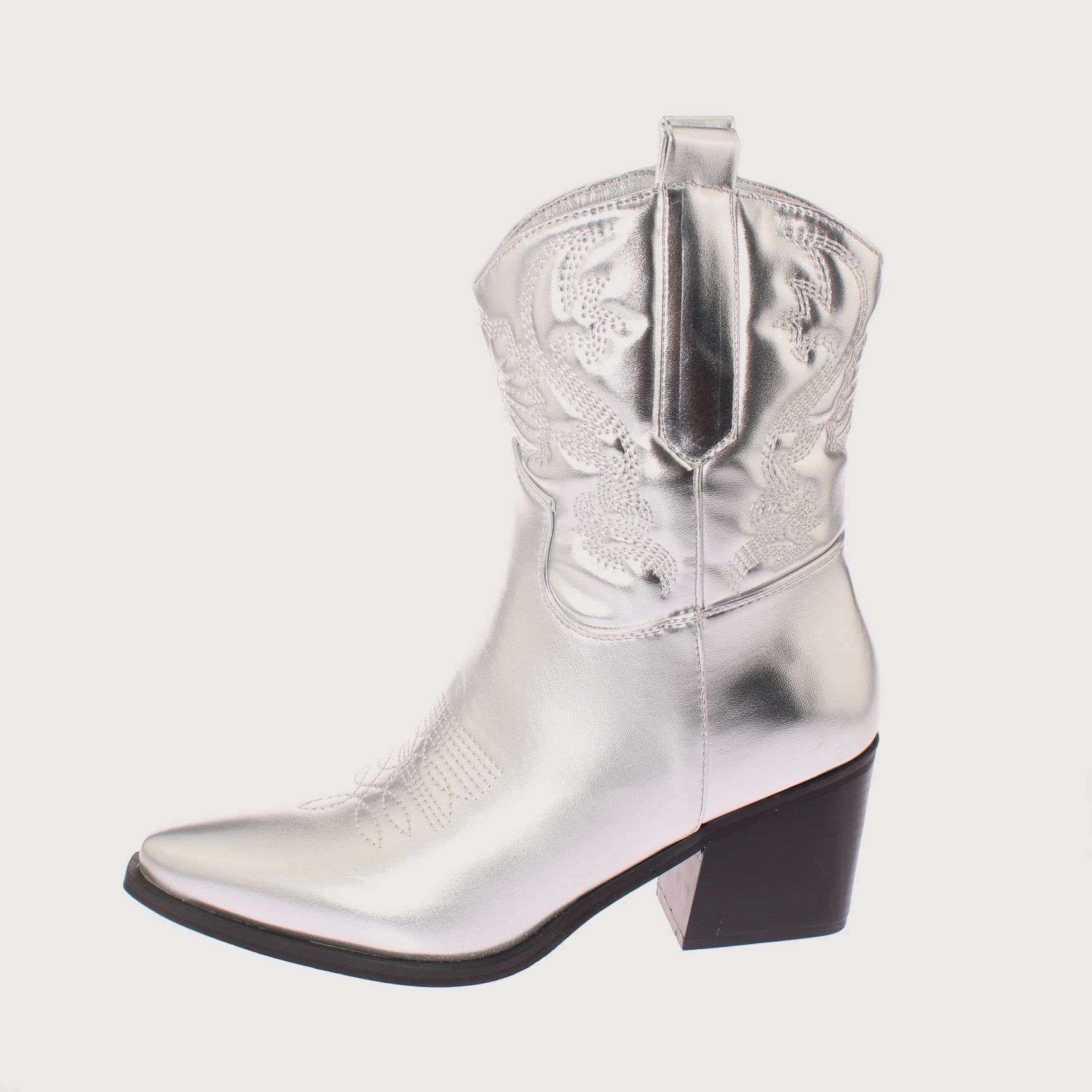BOTAS MUJER VÍA FRANCA VAQUERA ANDARINA ART. 5CC248SILVER - 2