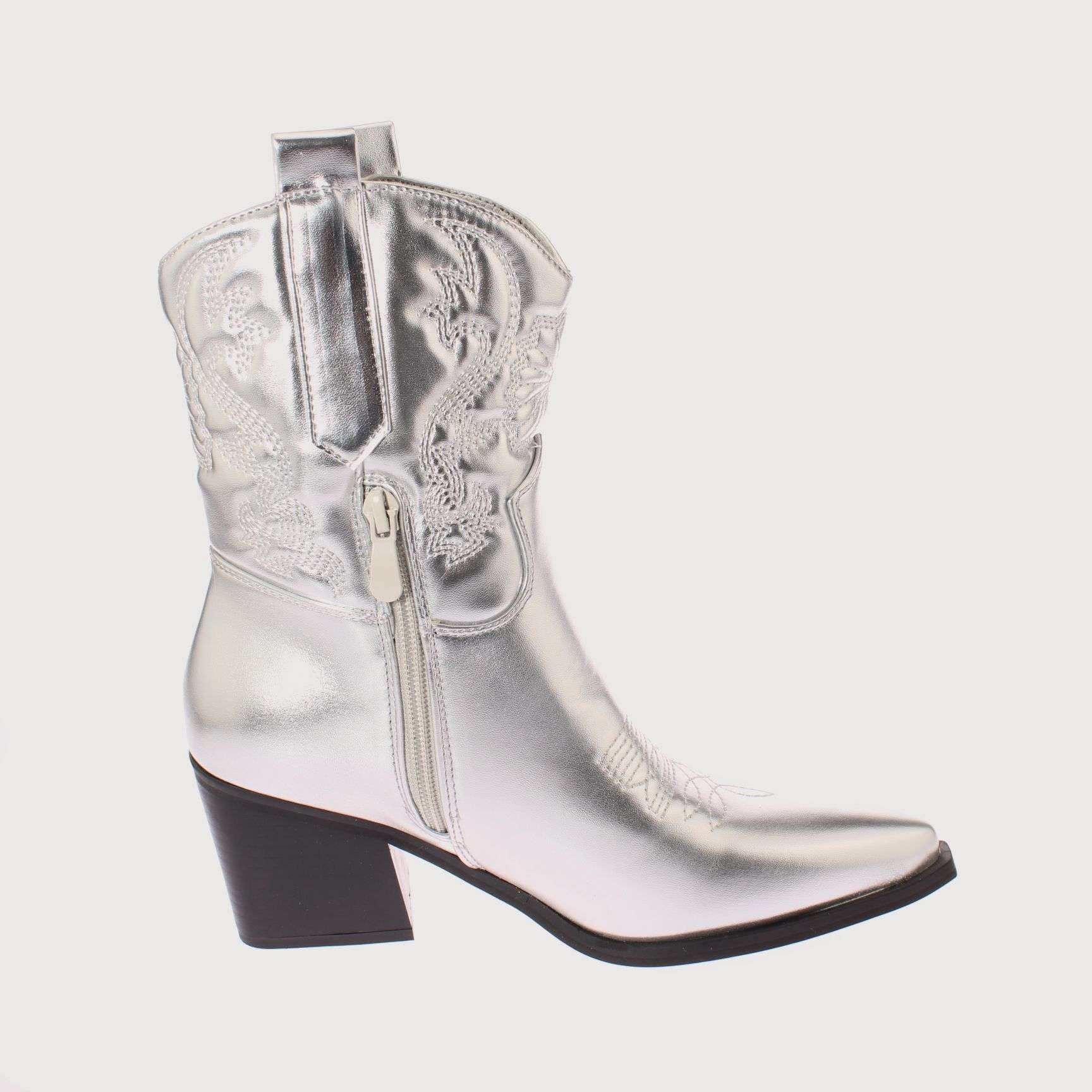 BOTAS MUJER VÍA FRANCA VAQUERA ANDARINA ART. 5CC248SILVER - 4