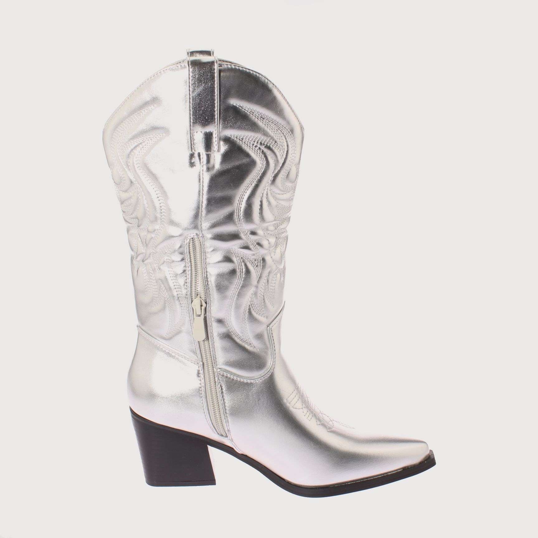 BOTAS MUJER VÍA FRANCA VAQUERA ANDARINA ART. 5CC247SILVER - 4