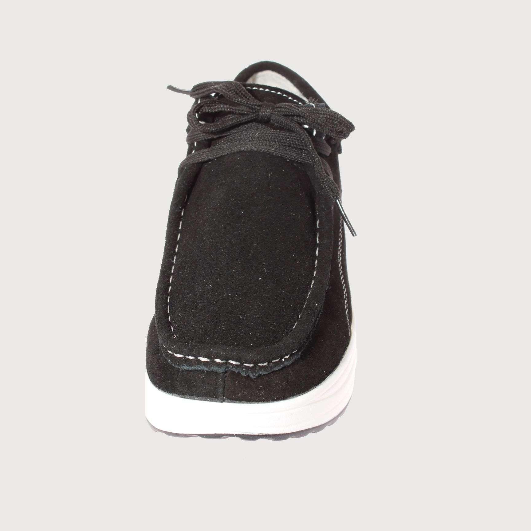 MOCASINES MUJER VIA FRANCA TEXTIL NEGRO CONFORT ART. 52110B31156 - 3
