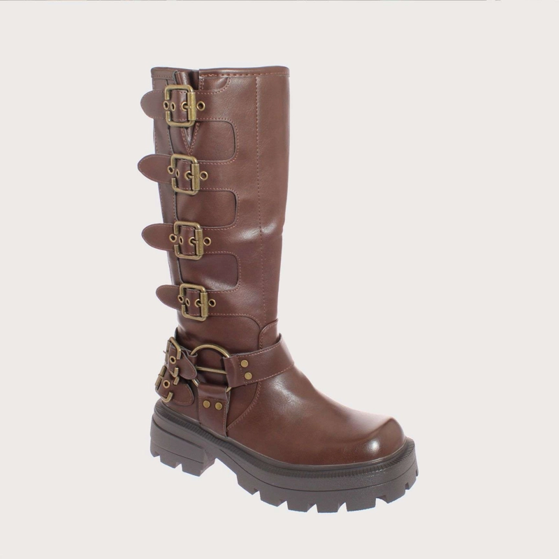 BOTAS MUJER VÍA FRANCA CAFÉ ART. 5XZN582ABROWN - 1
