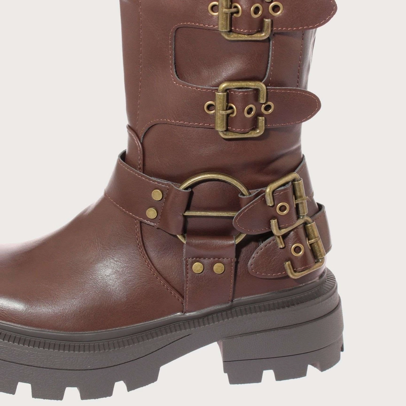 BOTAS MUJER VÍA FRANCA CAFÉ ART. 5XZN582ABROWN - 5
