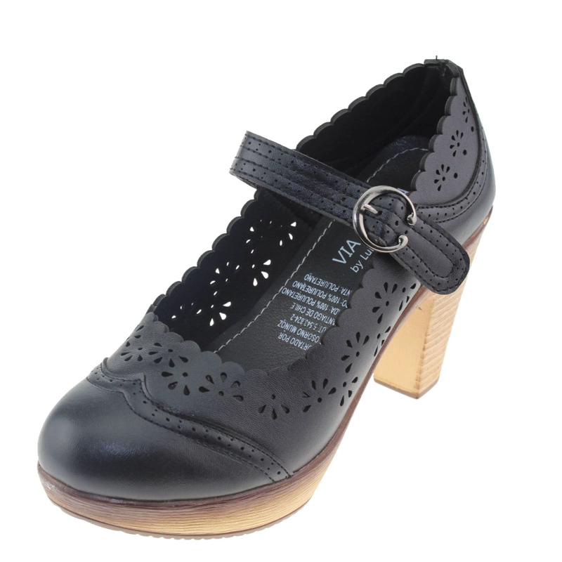 ZAPATO NEGRO VÍA FRANCA ART. 5CM138902BLACK - 1