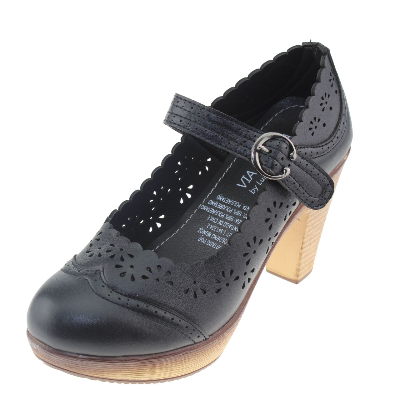 ZAPATO NEGRO VÍA FRANCA ART. 5CM138902BLACK - 1