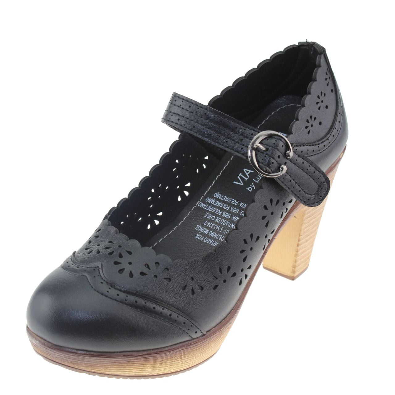 ZAPATO NEGRO VÍA FRANCA ART. 5CM138902BLACK - 1