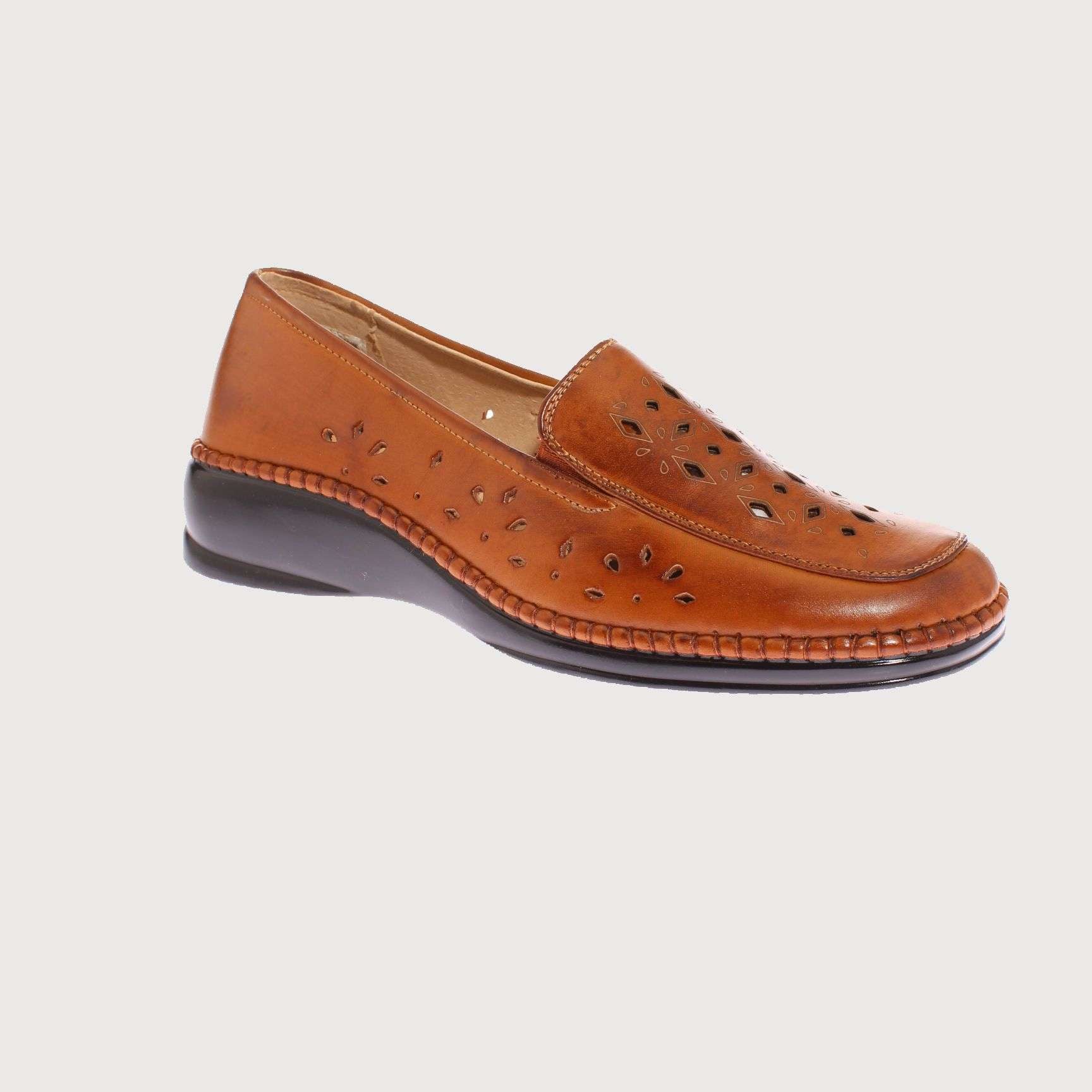 MOCASINES MUJER VIA FRANCA TOSTADO MARCHE ART. 5L00504251TAN - 1