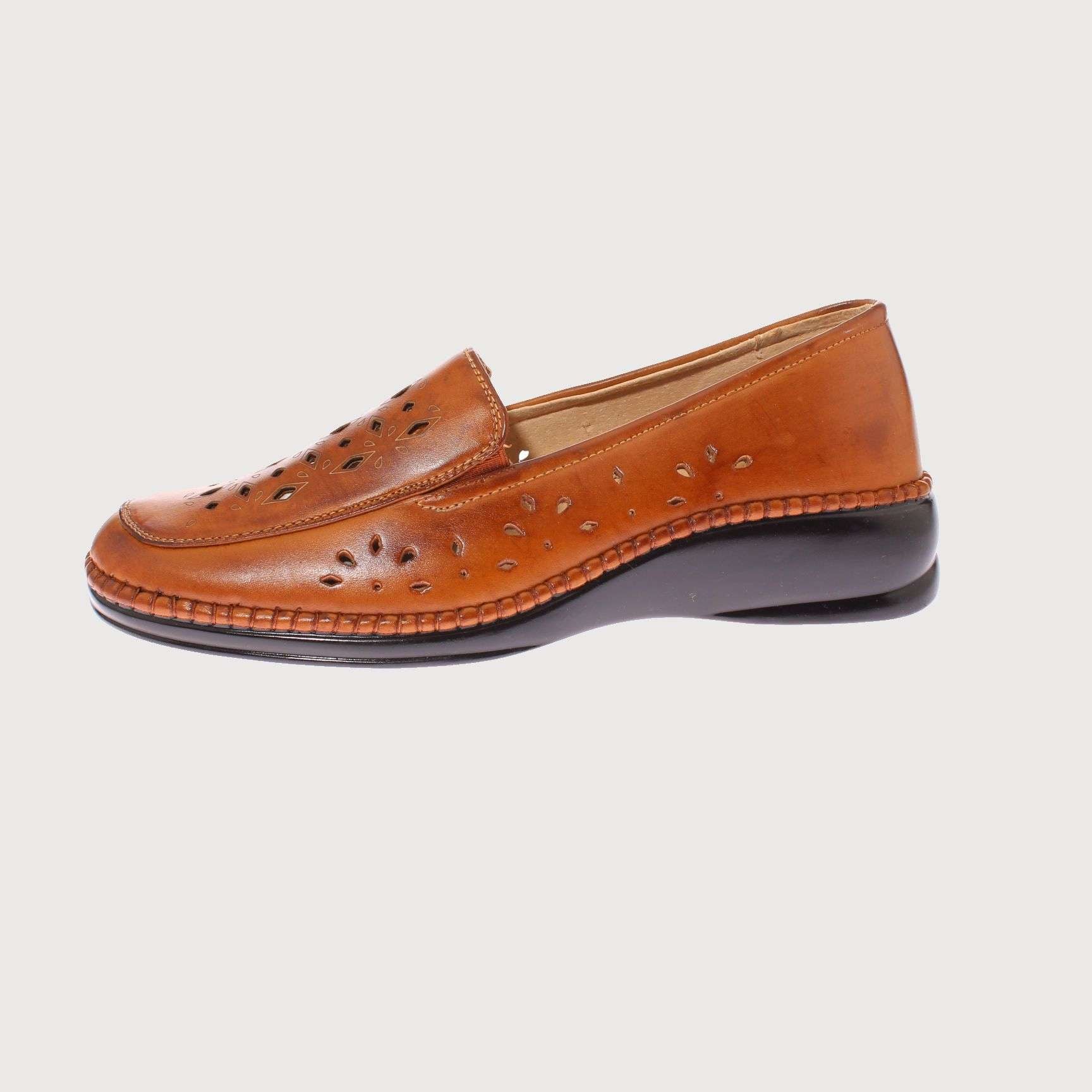 MOCASINES MUJER VIA FRANCA TOSTADO MARCHE ART. 5L00504251TAN - 2