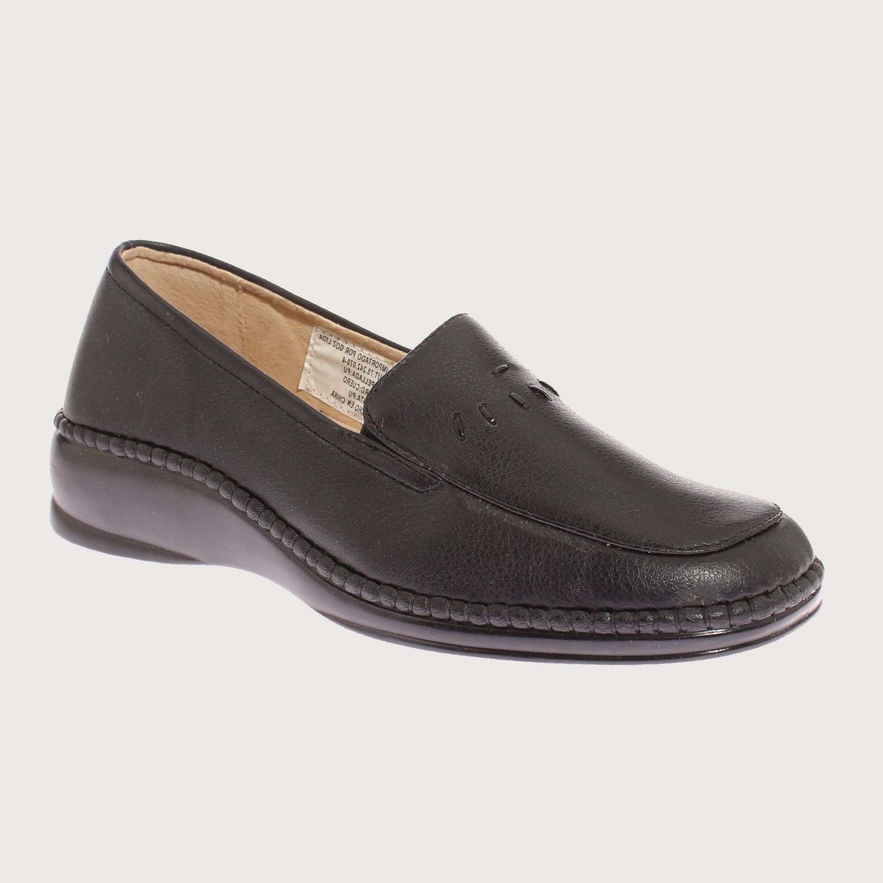 MOCASINES MUJER VIA FRANCA NEGRO MARCHE ART 5L00504246 - 1