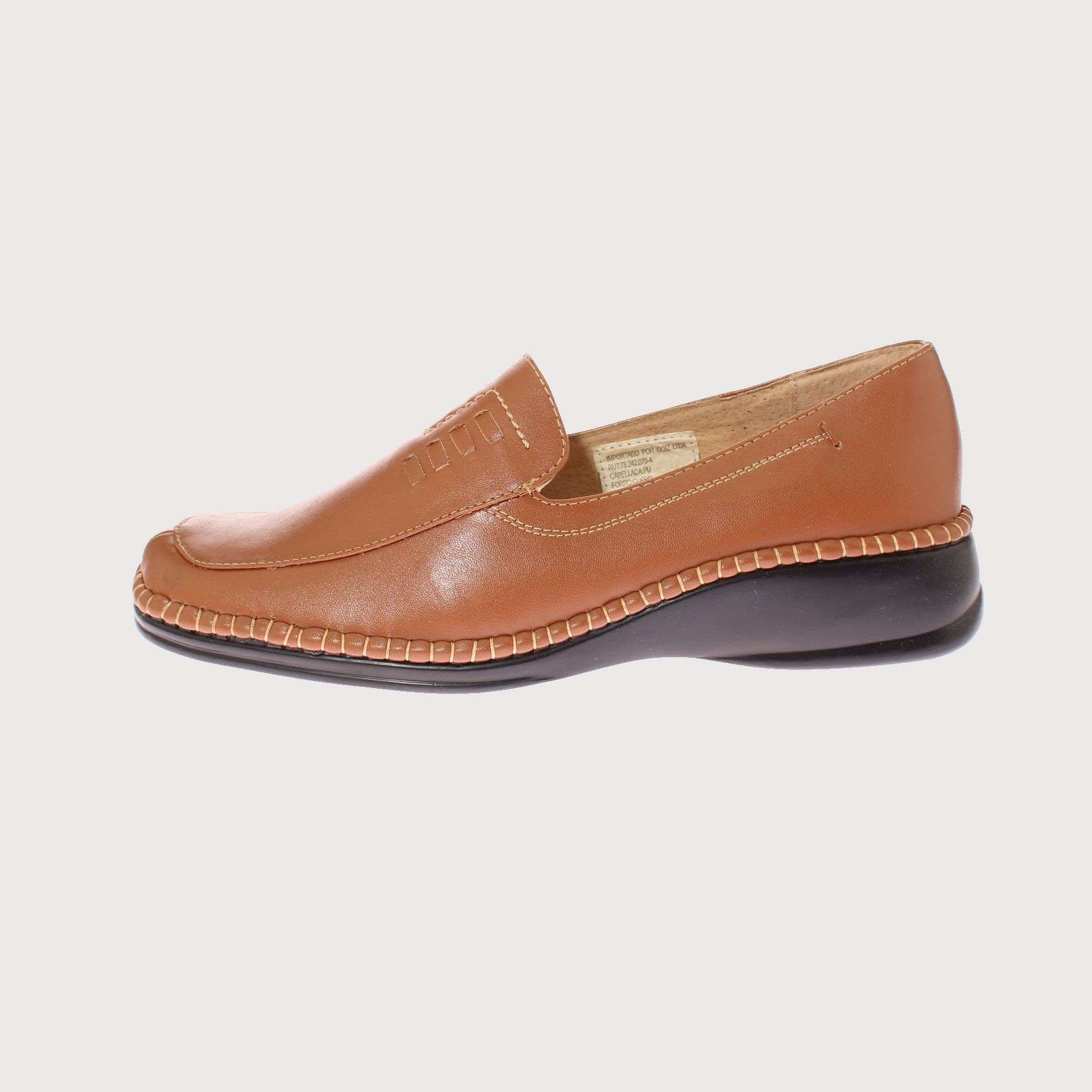 MOCASINES MUJER VIA FRANCA TOSTADO MARCHE ART. 5L00504227TAN - 2