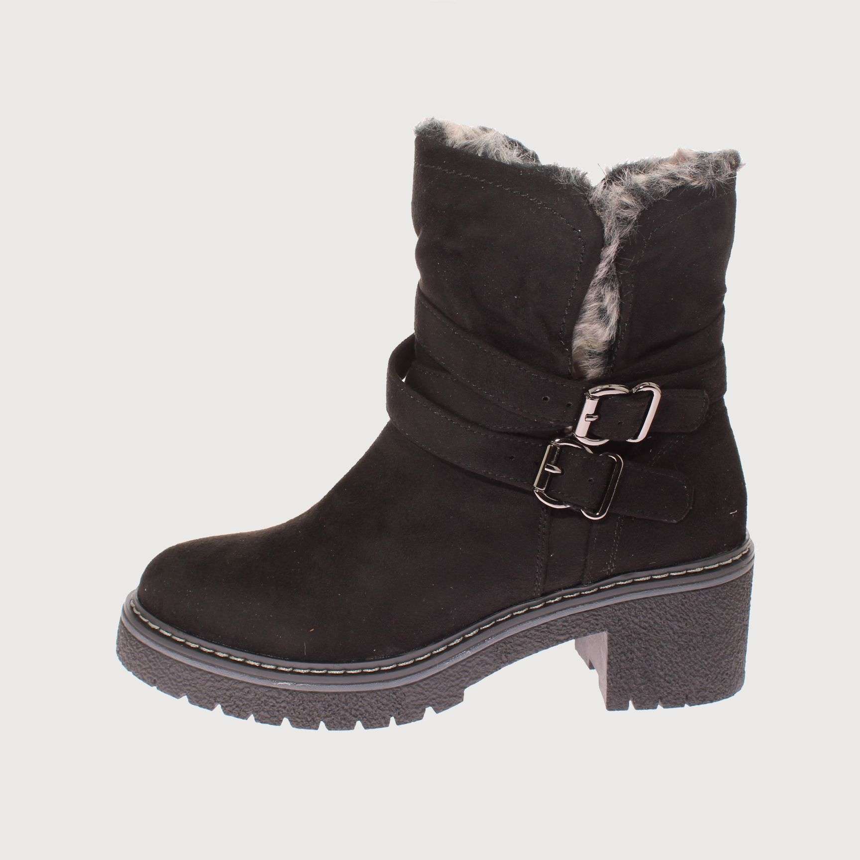 BOTAS MUJER VÍA FRANCA NEGRO ART. 5W22AH031BLACK - 2