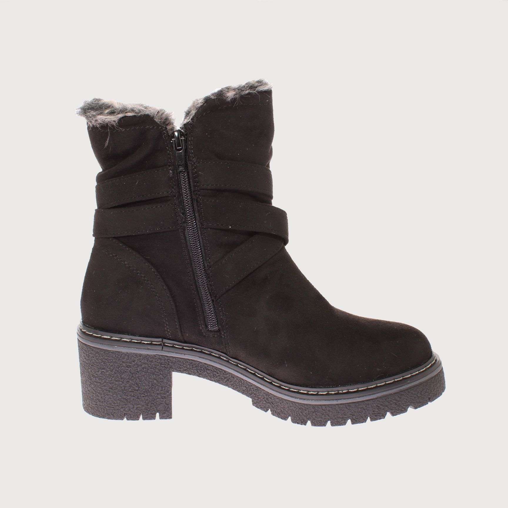 BOTAS MUJER VÍA FRANCA NEGRO ART. 5W22AH031BLACK - 4