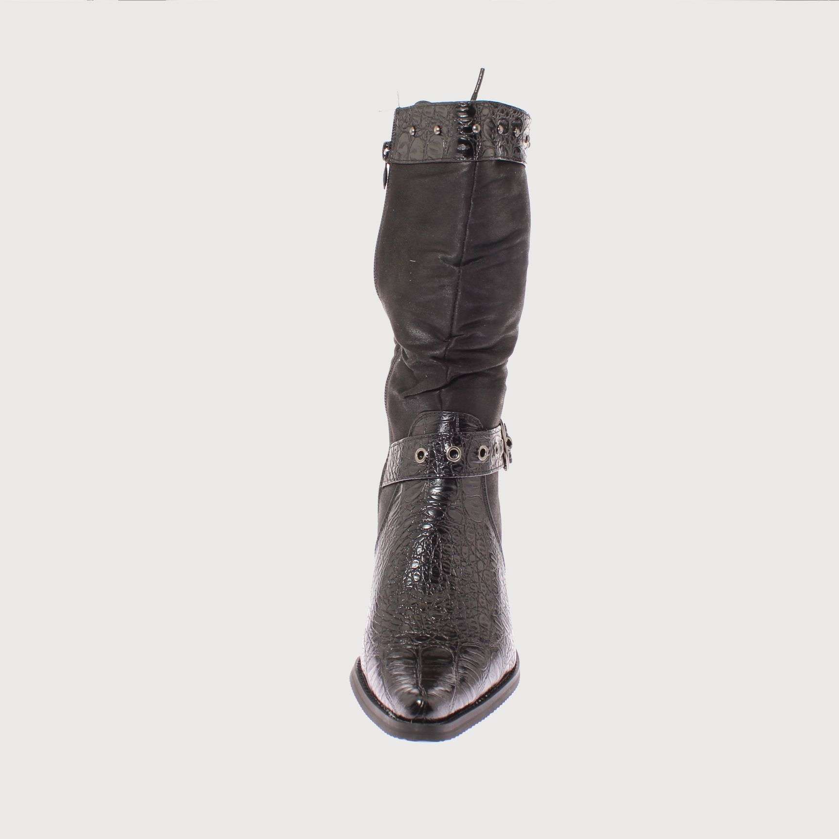 BOTAS MUJER VÍA FRANCA NEGRO VAQUERA ART. 52109BLACK - 3