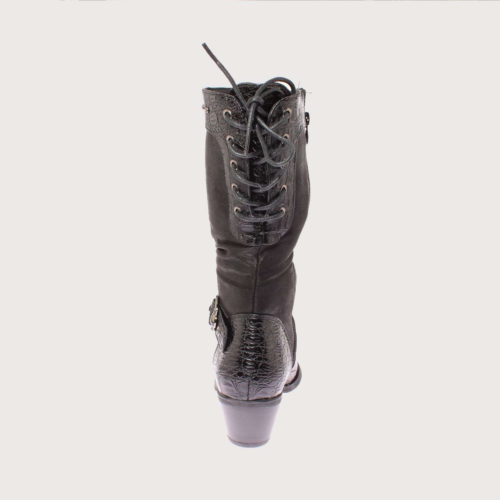 BOTAS MUJER VÍA FRANCA NEGRO VAQUERA ART. 52109BLACK - 5
