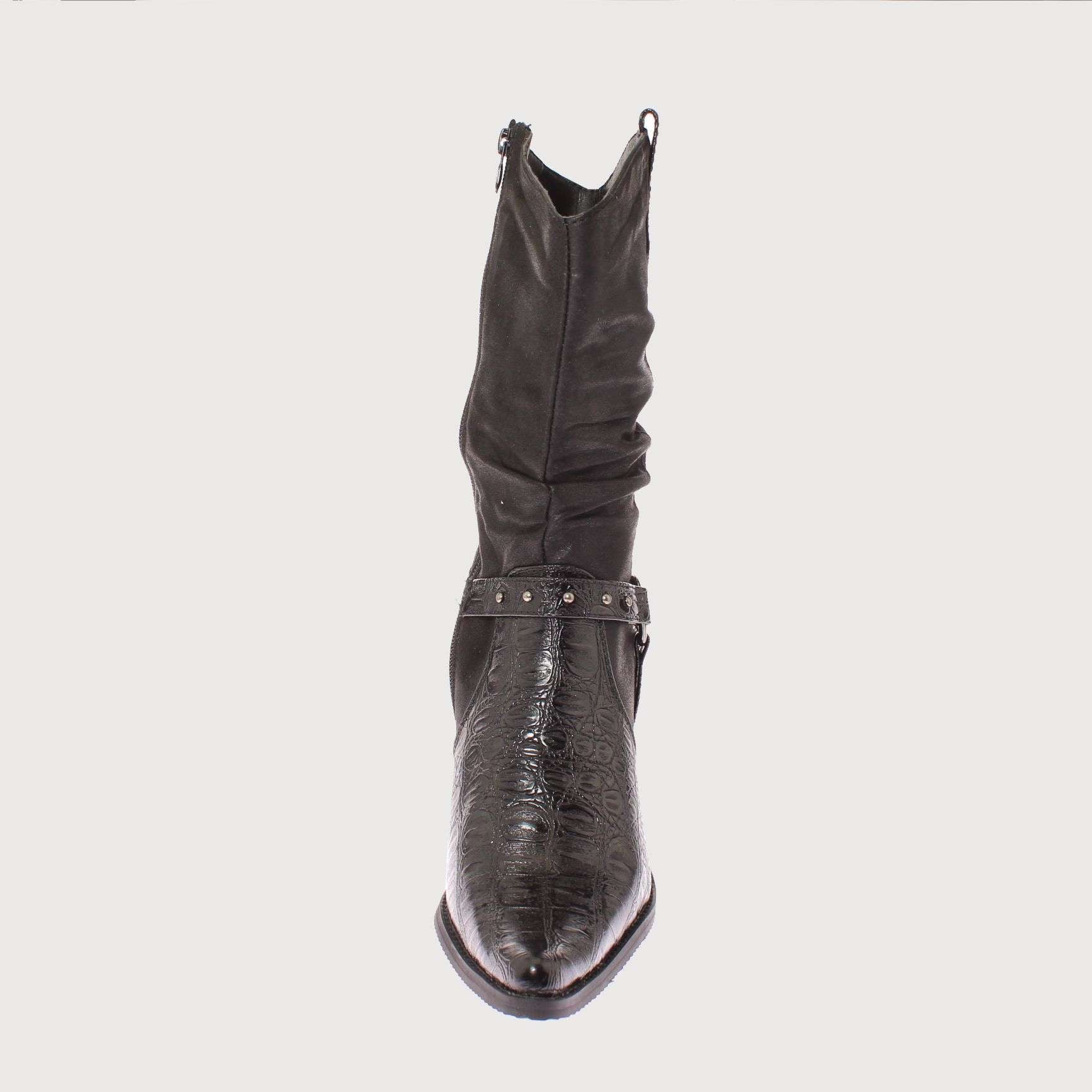 BOTAS MUJER VÍA FRANCA NEGRO VAQUERA ART. 52110BLACK - 3