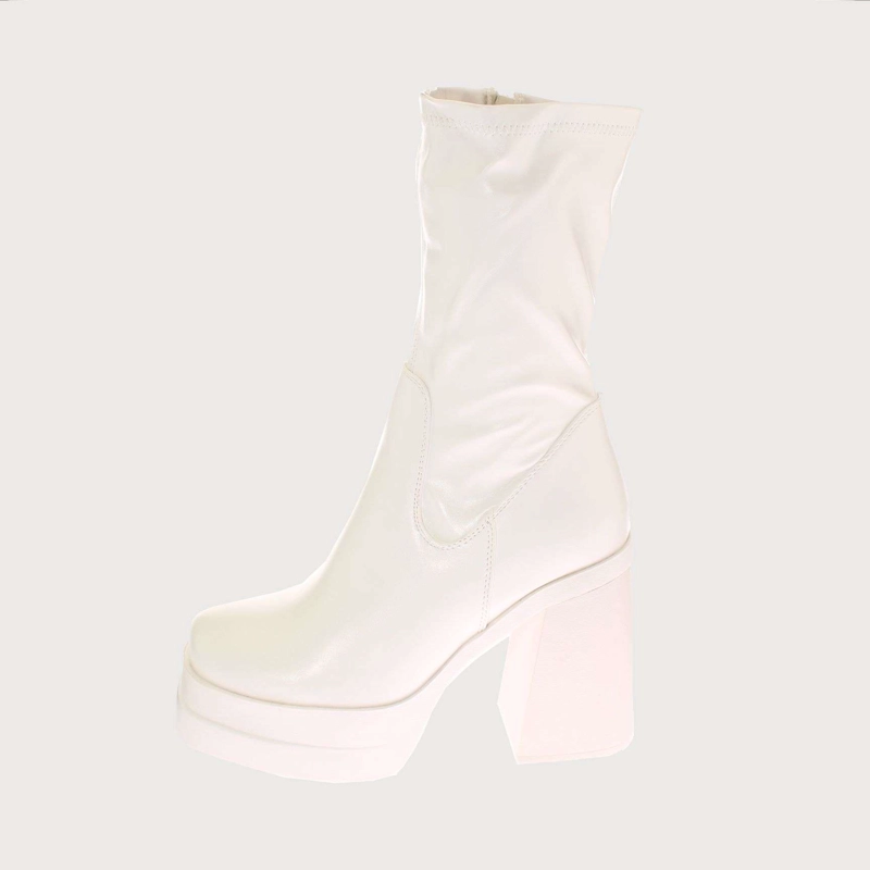 BOTAS MUJER VÍA FRANCA BLANCO TERRAPLEN ART. 5XZN611BWHITE - 2